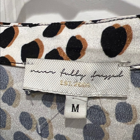 Never Fully Dressed Black and White Midi Dress - Picture 6 of 8